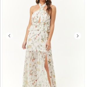 Floral halter maxi dress NWT from Forever 21